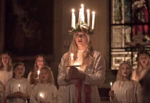 Scandinavisch theaterconcert Sankta Lucia in Ovezande